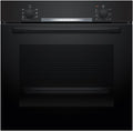 hba272bb3 Backofen Backofen, 60 x 60 cm, Schwarz, Bosch HBA510BA3, Serie 2, Einbau-, 3D-Heißluft für gleichmäßiges Backen auf 3 Ebenen