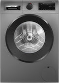 Bosch Waschmaschine, 9 kg, Grau, WGG244ZR10, Serie 6, Frontlader, 1400 UpM, entfernt 16 Fleckenarten, SpeedPerfect