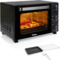 Tristar Mini-Öfen, 1500 W, 27 L, Schwarz, Heißluftofen, Kapazität, 6 Heizarten, Umluftfunktion, 90 Min Timer, 230 °C Thermostat