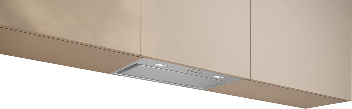Neff Dunstabzugshaube, 52 cm, Edelstahl, D54NAC1N0, Lüfterbaustein, 3 Leistungsstufen, 1 Intensivstufe, LED Beleuchtung