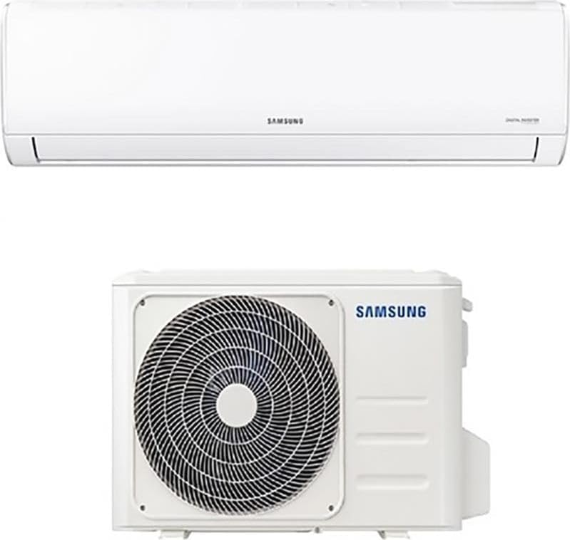 Samsung Split-Klimaanlage, Weiß, AR30 Panarea, Mono mit Wärmepumpe, 18000 BTU, SmartThings und künstlicher Intelligenz