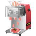 VEVOR Küchengeräte, 250 kg, 3,5 mm, 850 W, Rot/Silber, Kommerzielle Fleischschneider, Fleischschneidemaschine /St. Allesschneider