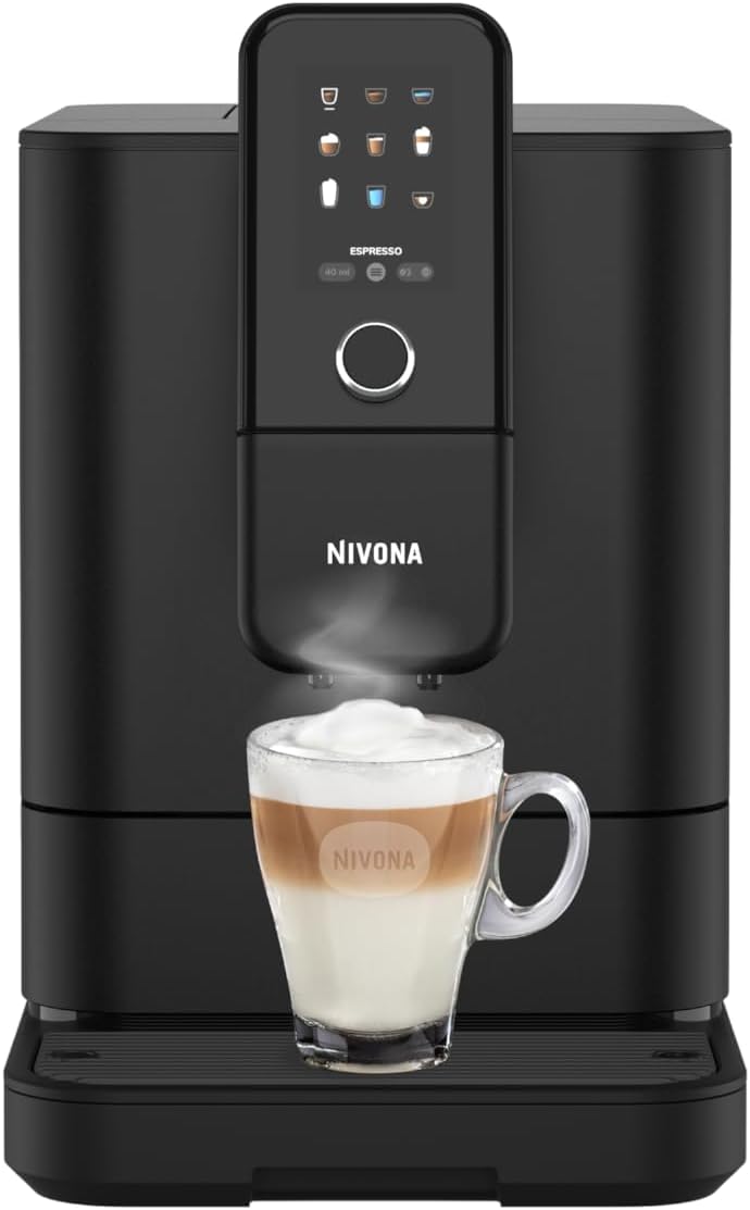 Nivona Kaffeevollautomat, Schwarz, NIVO8'101 NIVO 8101 matt