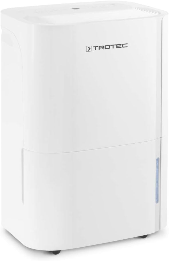 TROTEC Luftentfeuchter, 125 m, 24 L, 50 m, Weiß, elektrisch TTK 66 E, Leistung /Tag, Fläche ² / ³, mit Autoabschaltung