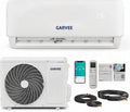 12000 Klimaanlage, 3,5 kW, Grau, BTU Split Inverter Anlage Kühlen & Heizen