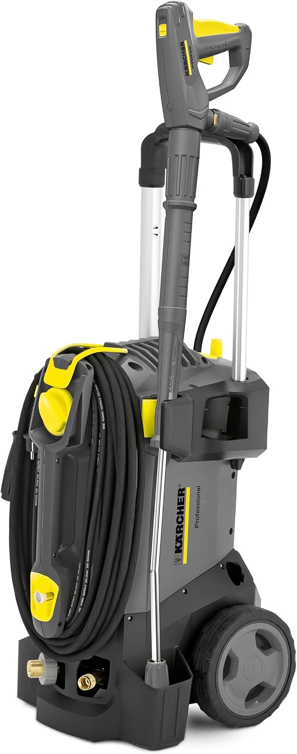 Karcher Hochdruckreiniger, 150 bar, 200 bar, 500 l, Grau/Gelb, Kärcher HD 5/15 C Plus, Arbeitsdruck:, max. Druck