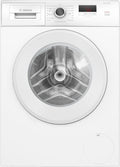 Bosch Waschmaschine, 7 kg, Weiß, WGE02420, Serie 2, Frontlader, 1400 UpM, SpeedPerfect, Maximale Energie- und Wasserersparnis