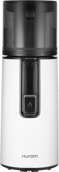 Hurom Mastizier-Entsafter mit einer Schnecke, 2 L, Weiß/Schwarz, Slow Juicer, Entsafter Gemüse und Obst, H400, 150 Watt
